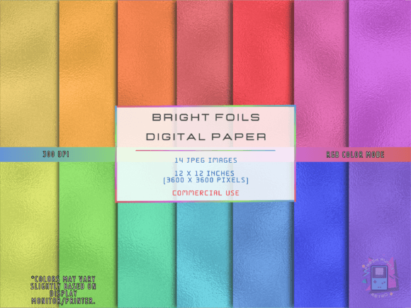 Bright Foils Digital Paper: A Practical Evaluation for Creative Professionals