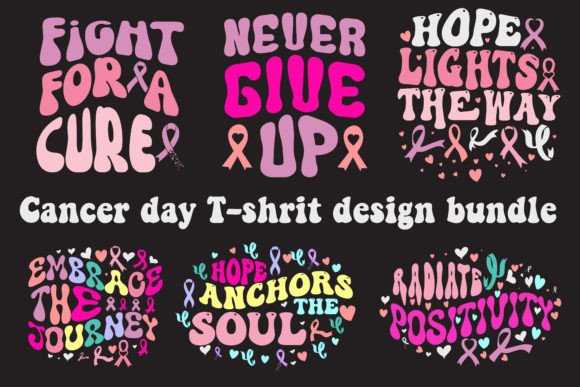 Cancer Day T Shirt Design Bundle Vector: Elevate Your Print-on-Demand Store with Unique Artwork