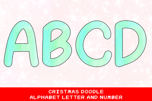 Christmas Doodle Alphabet Letter 104: A Strategic Asset for Seasonal Branding and Creative Projects