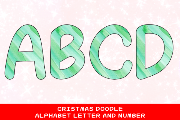 Christmas Doodle Alphabet Letter 51: The Ultimate Digital Asset for Festive Projects