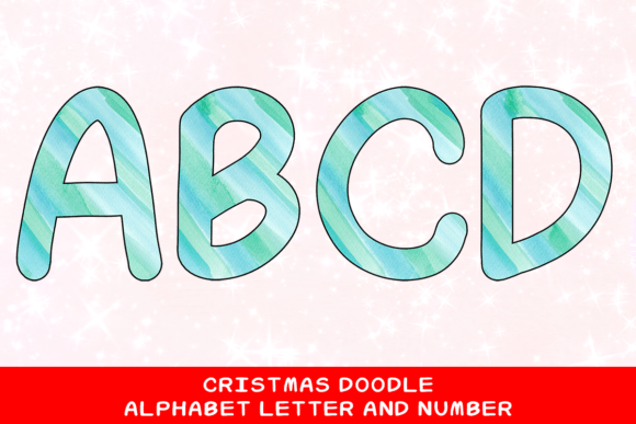 Christmas Doodle Alphabet Letter 52: Creative Power