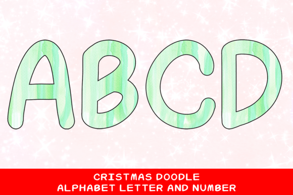 Christmas Doodle Alphabet Letter 65: The Ultimate Creative Asset for Holiday Projects