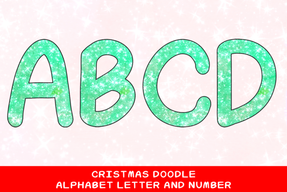 Christmas Doodle Alphabet Letter 73: A Creative Asset for Your Projects