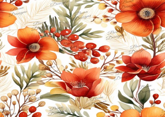 Flowers Seamless Pattern for Creative Projects