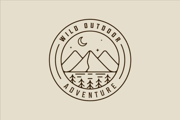 Mountain and Pine Landscape Logo Design: A Guide to Authentic Outdoor Branding