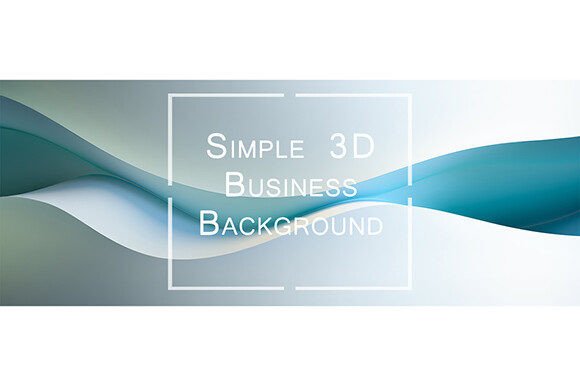 Simple 3D Business Background for Modern Branding