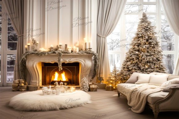 Transform Your Holiday Creations with Premium Christmas Digital Backdrops