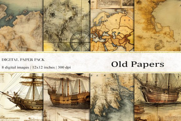 Unlocking Creativity with Old Papers Digital Papers: The Ultimate Resource for Modern Crafters